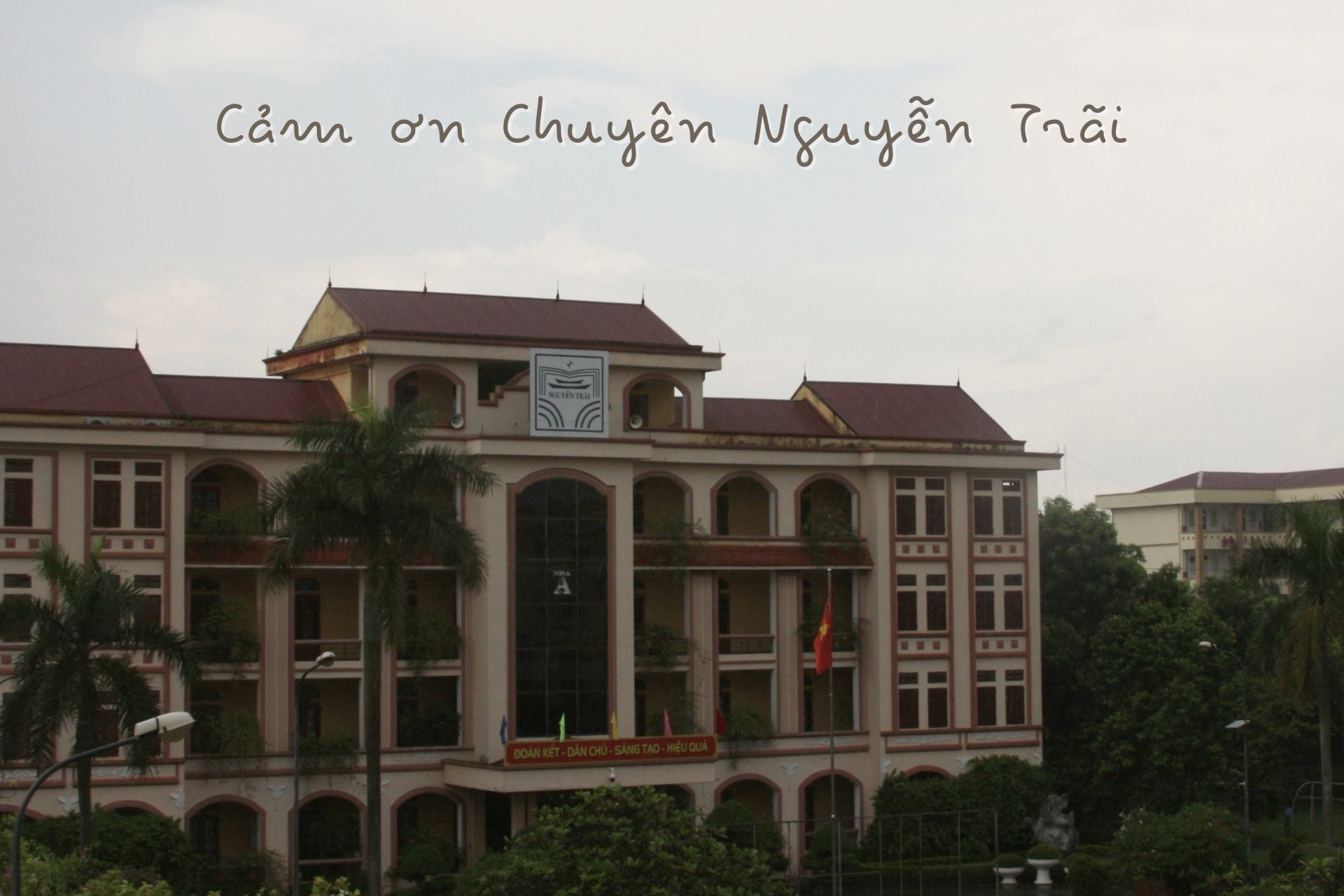 [BDT 38] Cảm ơn Chuyên Nguyễn Trãi